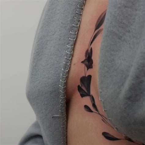 sternum between breast tattoos|27 Between breast tattoo ideas 